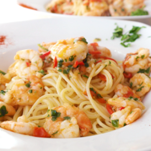 シーフードパスタ