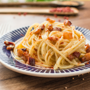 カルボナーラ風パスタ