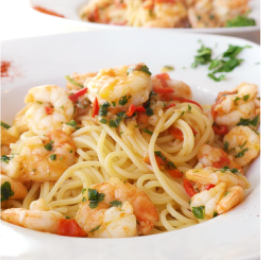 シーフードパスタ